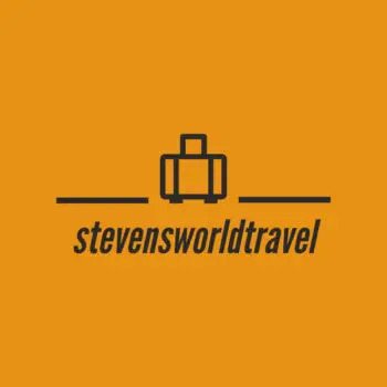 Stevens world travel logo