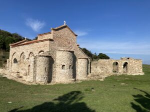 Exterior of the church of St anthony, Rodoni
